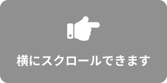 横にスクロールできます